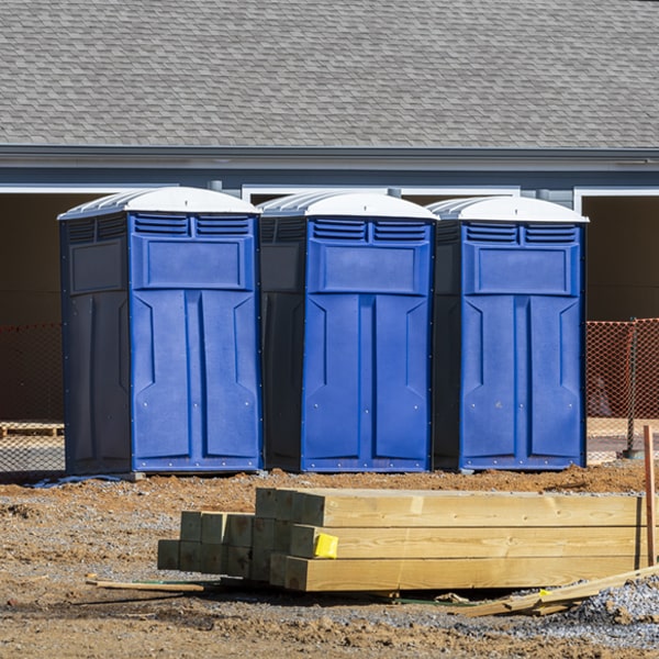 do you offer hand sanitizer dispensers inside the porta potties in Avoca IN